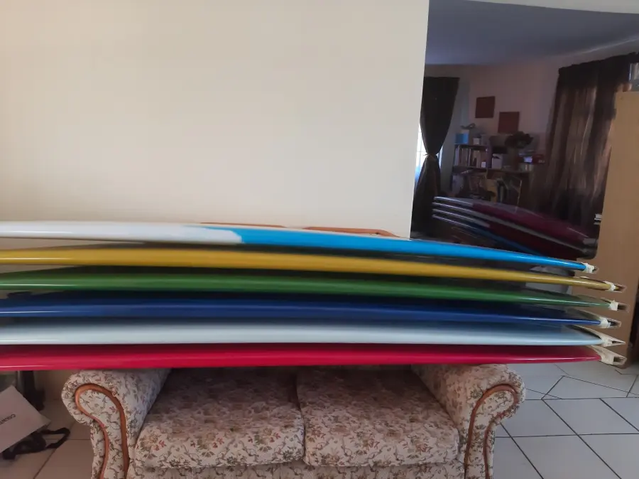 Collaboration — custom hand-shaped surfboard by Paul Jeggels, Jeffreys Bay