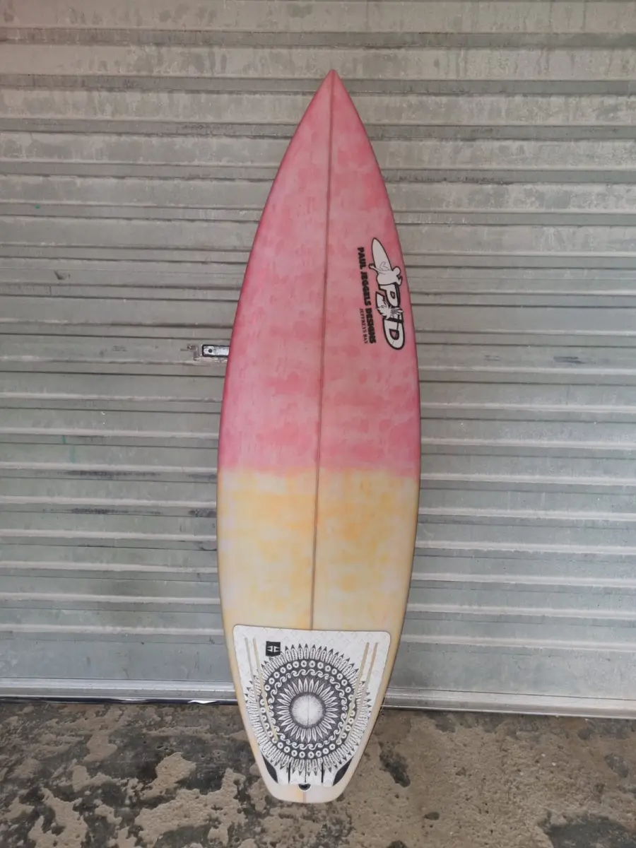 Custom Shape — custom hand-shaped surfboard by Paul Jeggels, Jeffreys Bay